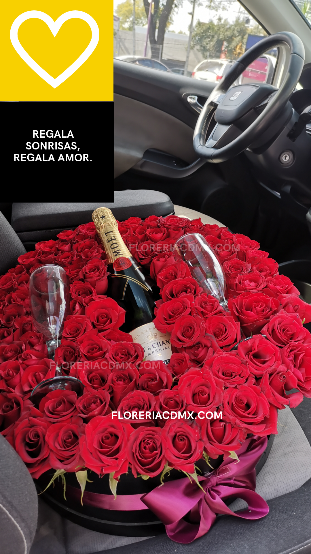 Gran Malinalco 120 rosas + Moet 750ml