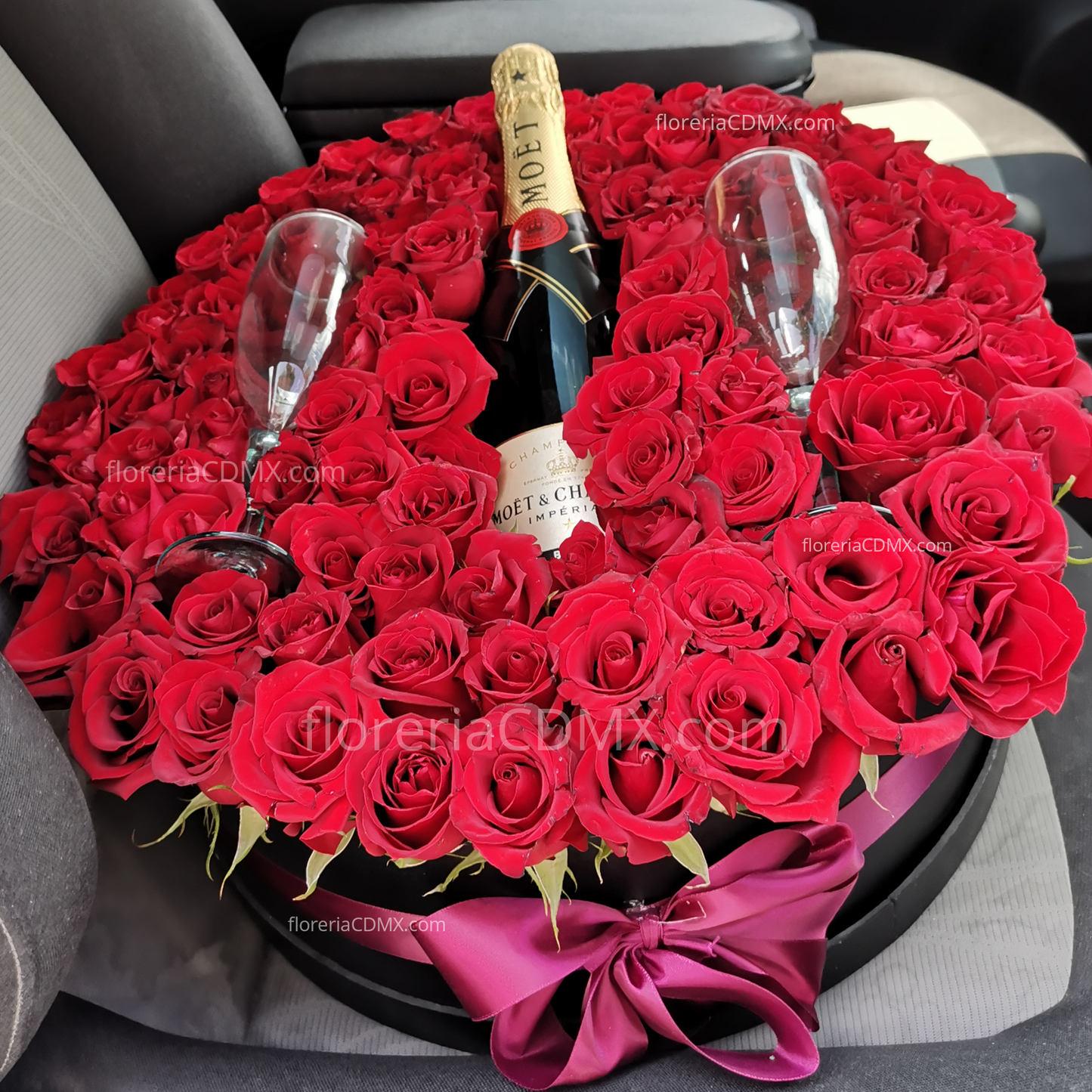 Gran Malinalco 120 rosas + Moet 750ml